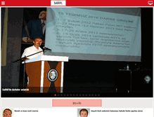 Tablet Screenshot of manisamedyatv.com